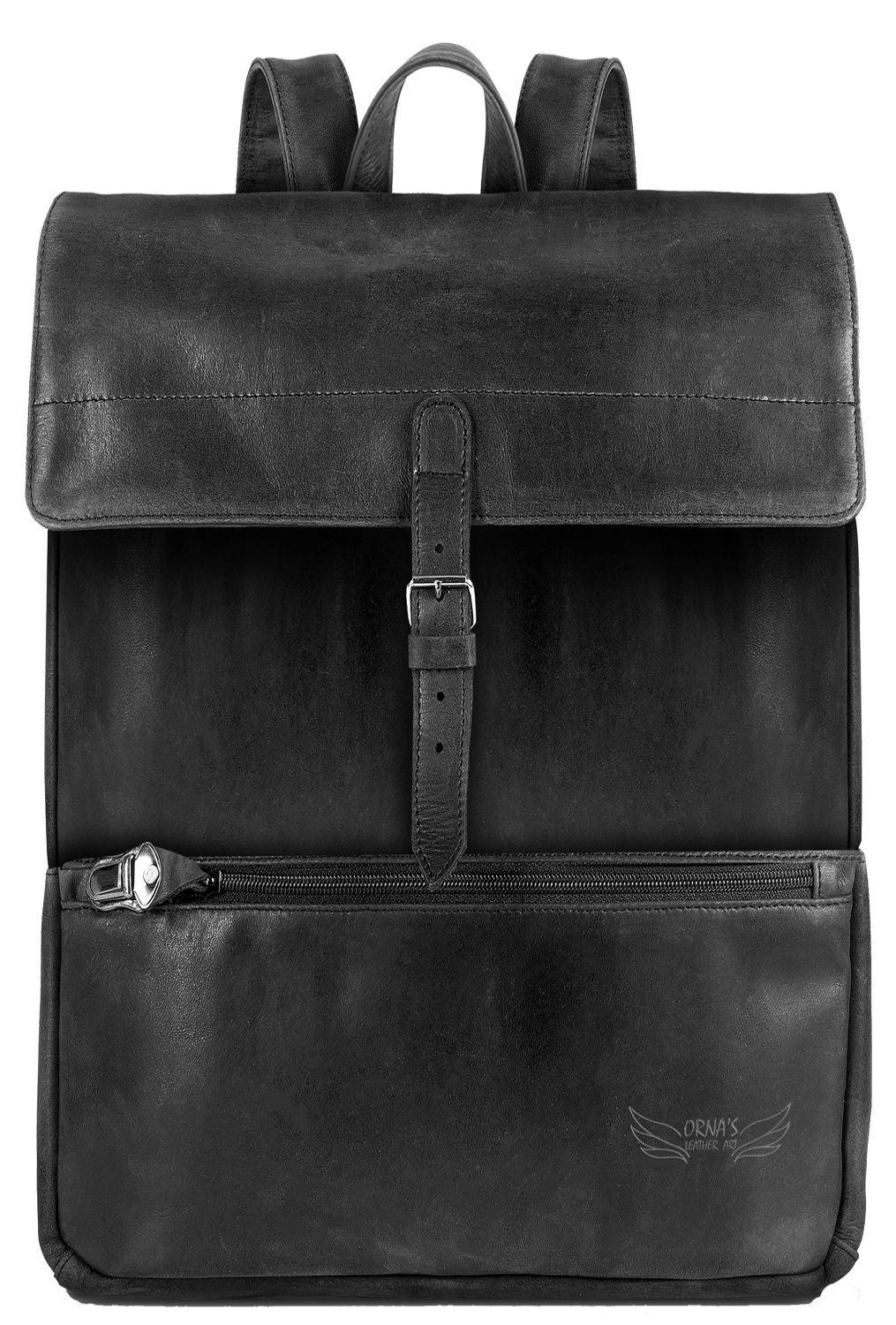 Mountain Black Quail Everyday Leather Backpack