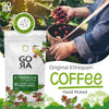 GO RA COFFEE – Ethiopian Roast Whole Bean – Organic Arabica from Ethiopia – Mycotoxin-Free, Single Origin African Beans – Roasted at Source – 250g (8.82 oz) – by Moyee Coffee