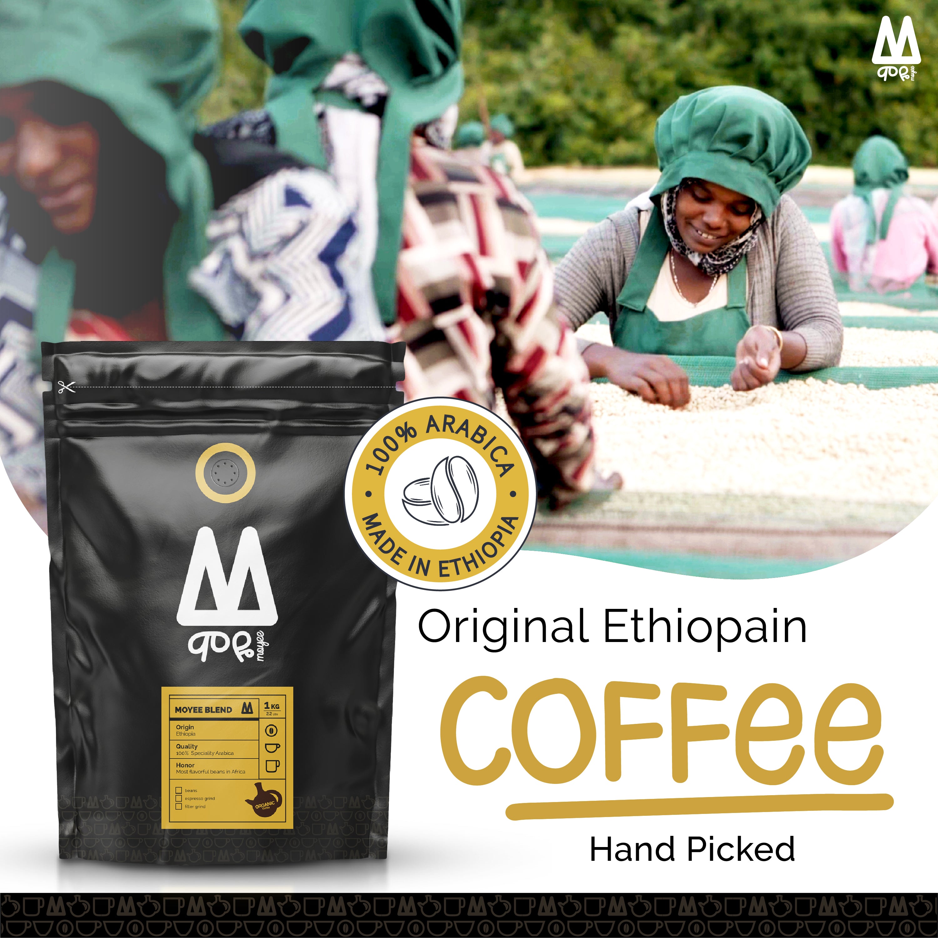 MOYEE Coffee – Ethiopian Roast Whole Bean
