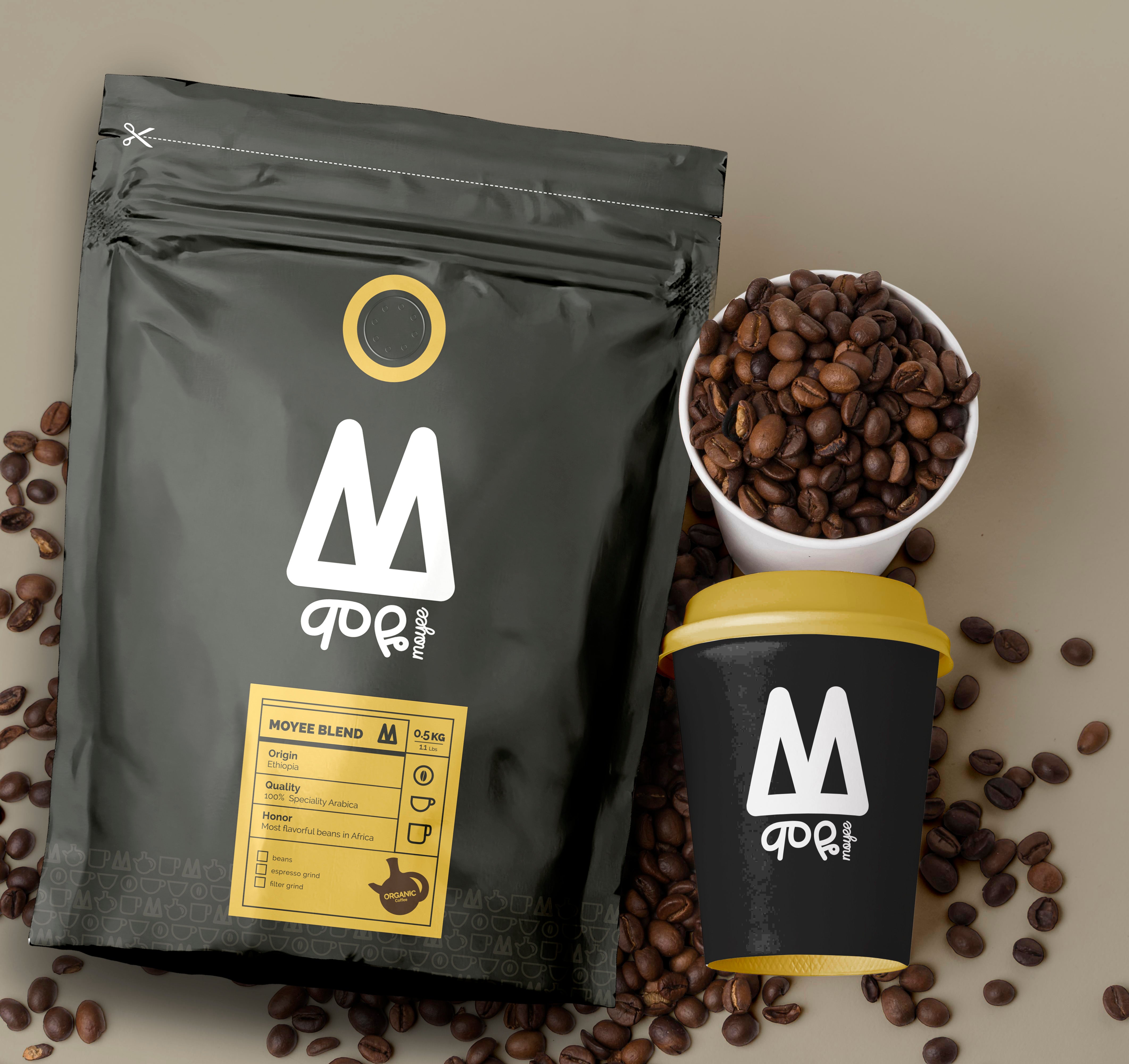 MOYEE Coffee – Ethiopian Roast Whole Bean