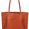 TOTE BAG Red Cognac : Women’s Large Sling Shopping Carryall, Hand Crafted